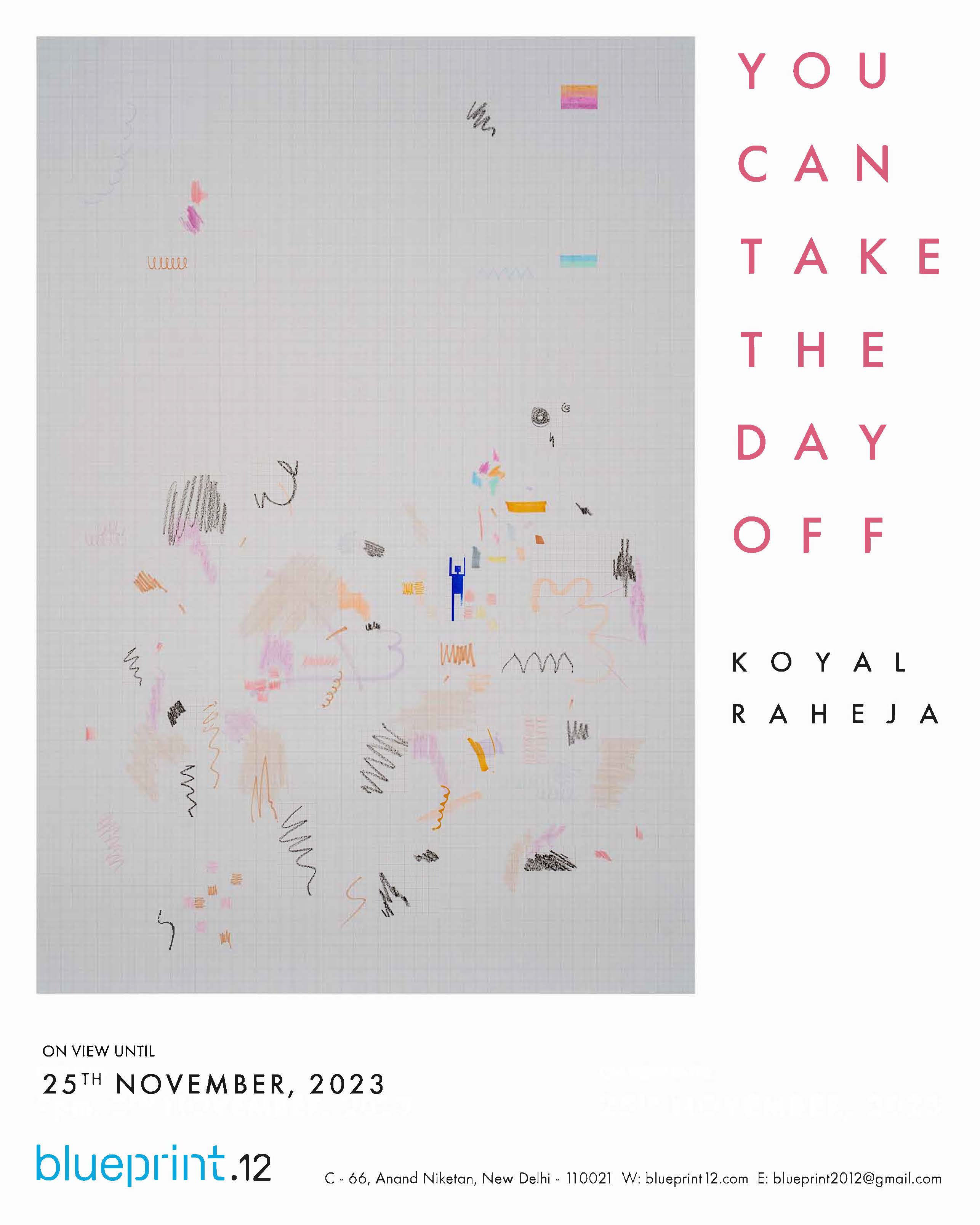 Koyal Raheja, graph paper, gestures, paper